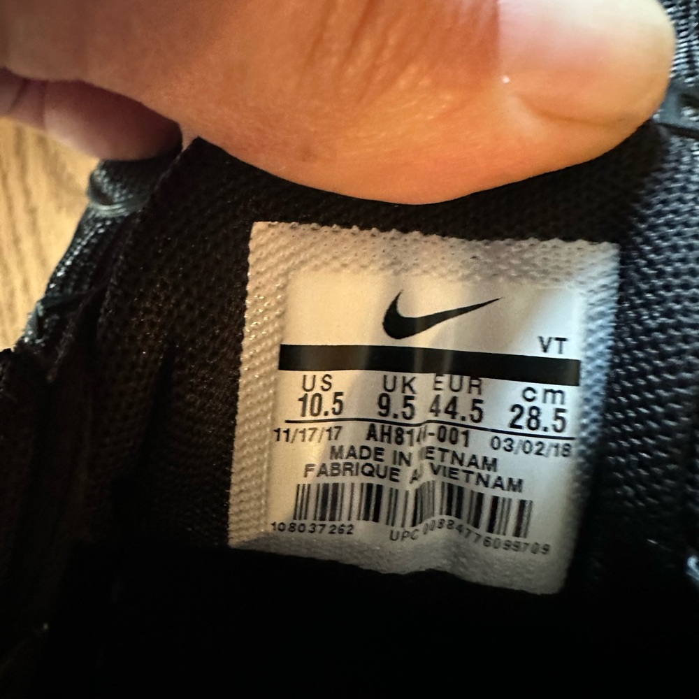 Nike Black Athletic Shoes